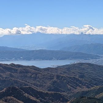諏訪湖がさらにはっきりと