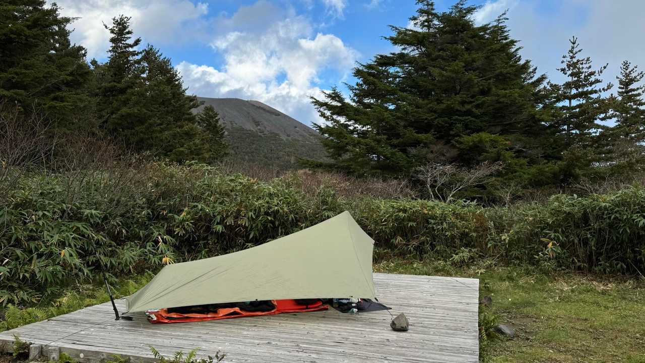 磐梯・吾妻・安達太良ボルケーノトレイル#1（駱駝山〜一切経山〜吾妻小富士〜東吾妻山）、セクションハイク の写真 27