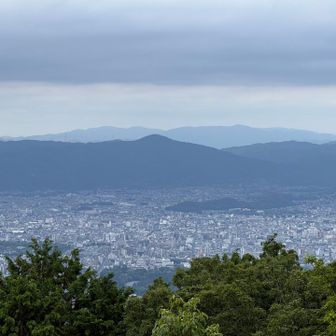 嵐山、双ヶ丘方面