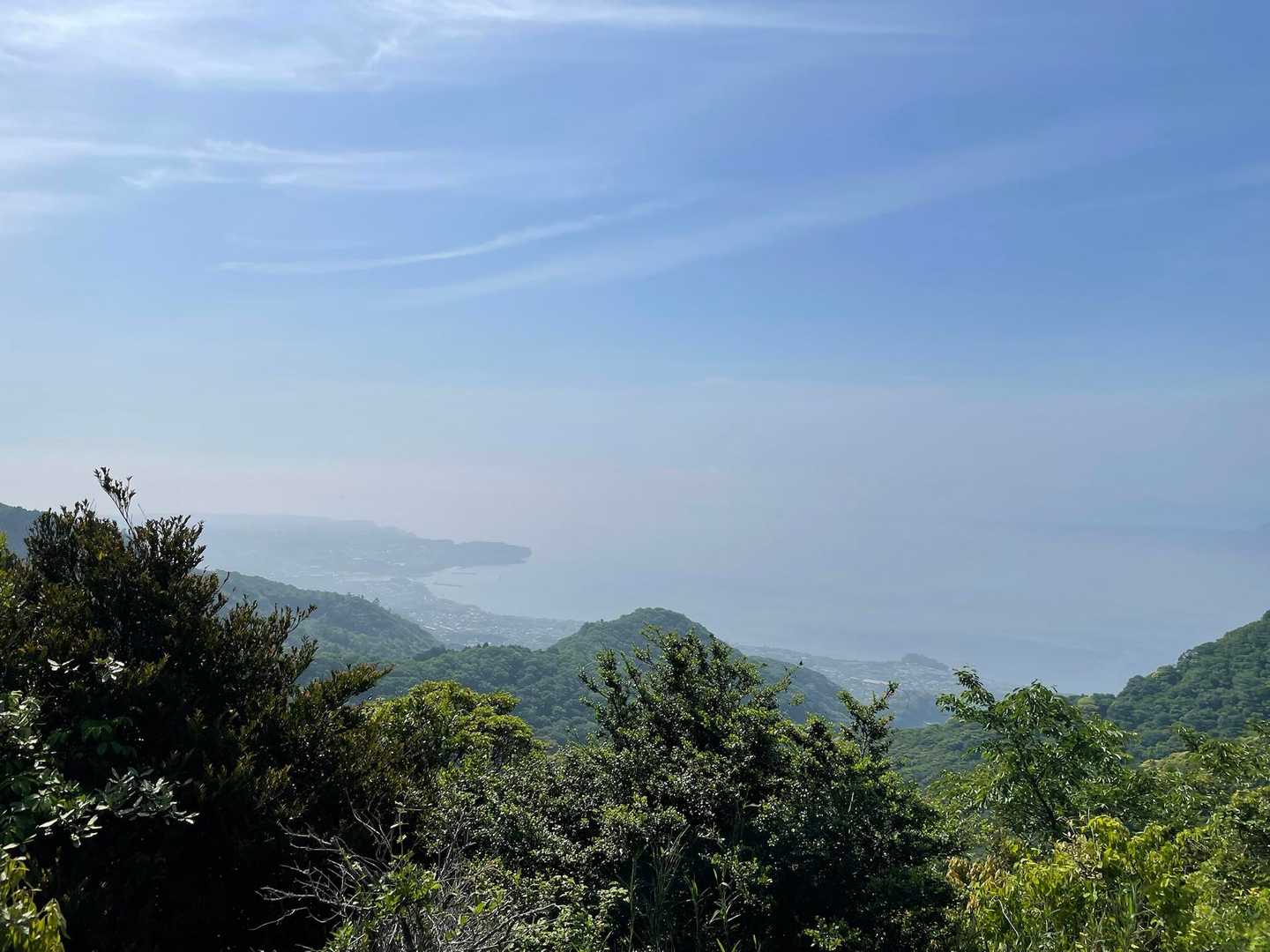 別府湾🤩山から海が見えると贅沢な気分。