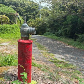 消火用ポンプ？
周りは廃墟ばかり