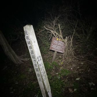 根子岳日の尾峠登山口