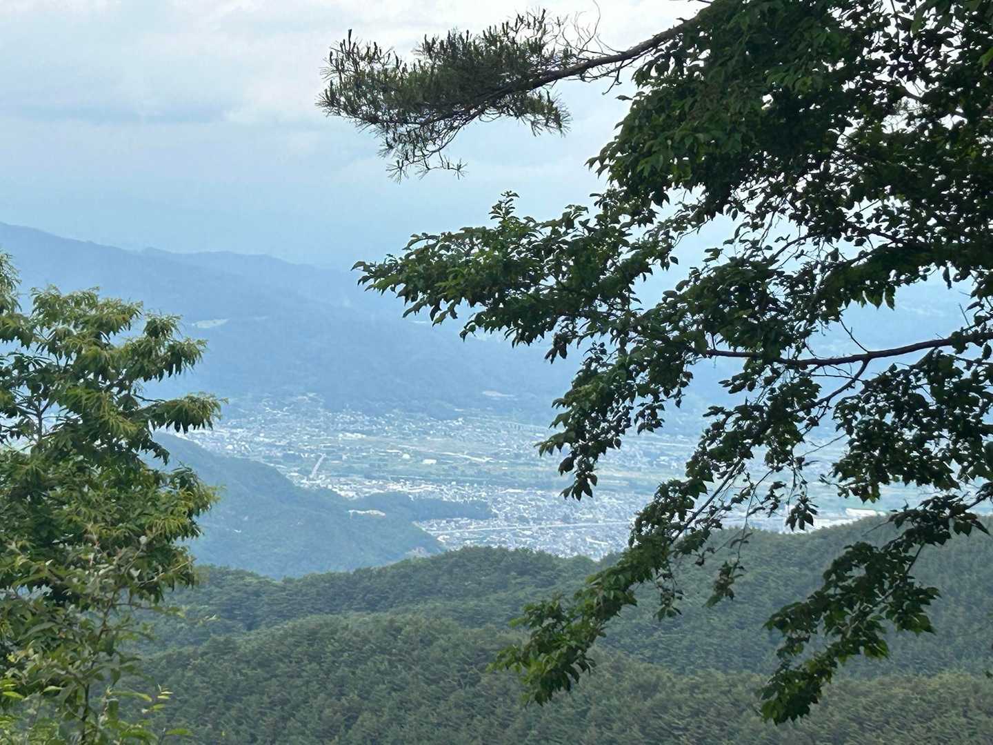 でも将軍塚みえた！
我が家もみえてるはず！
