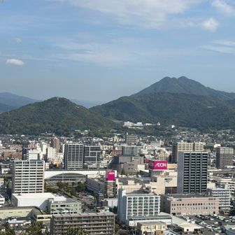 天神山と矢筈ヶ岳⛰️