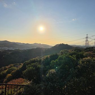 鷹取山山頂から逗子市街方面