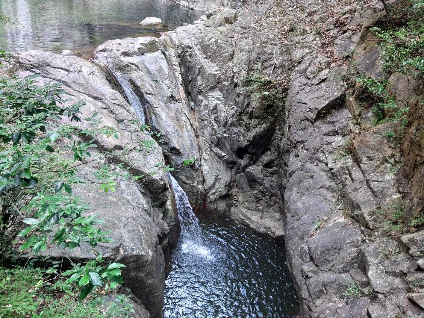 雄滝から流れてる夫婦滝。
今日は（汗）
