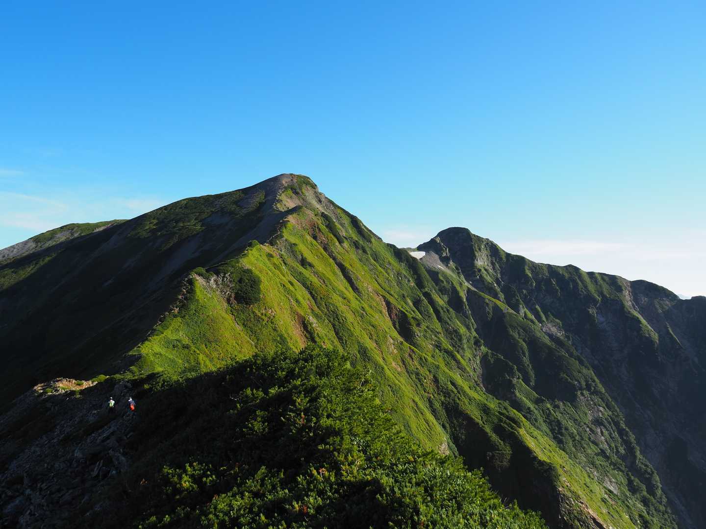 布引山から鹿島槍ヶ岳