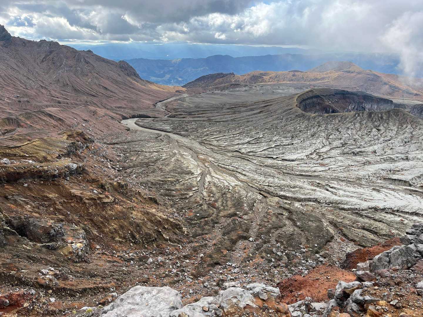 仙酔峡登山口-中岳-高岳 往復コースの写真