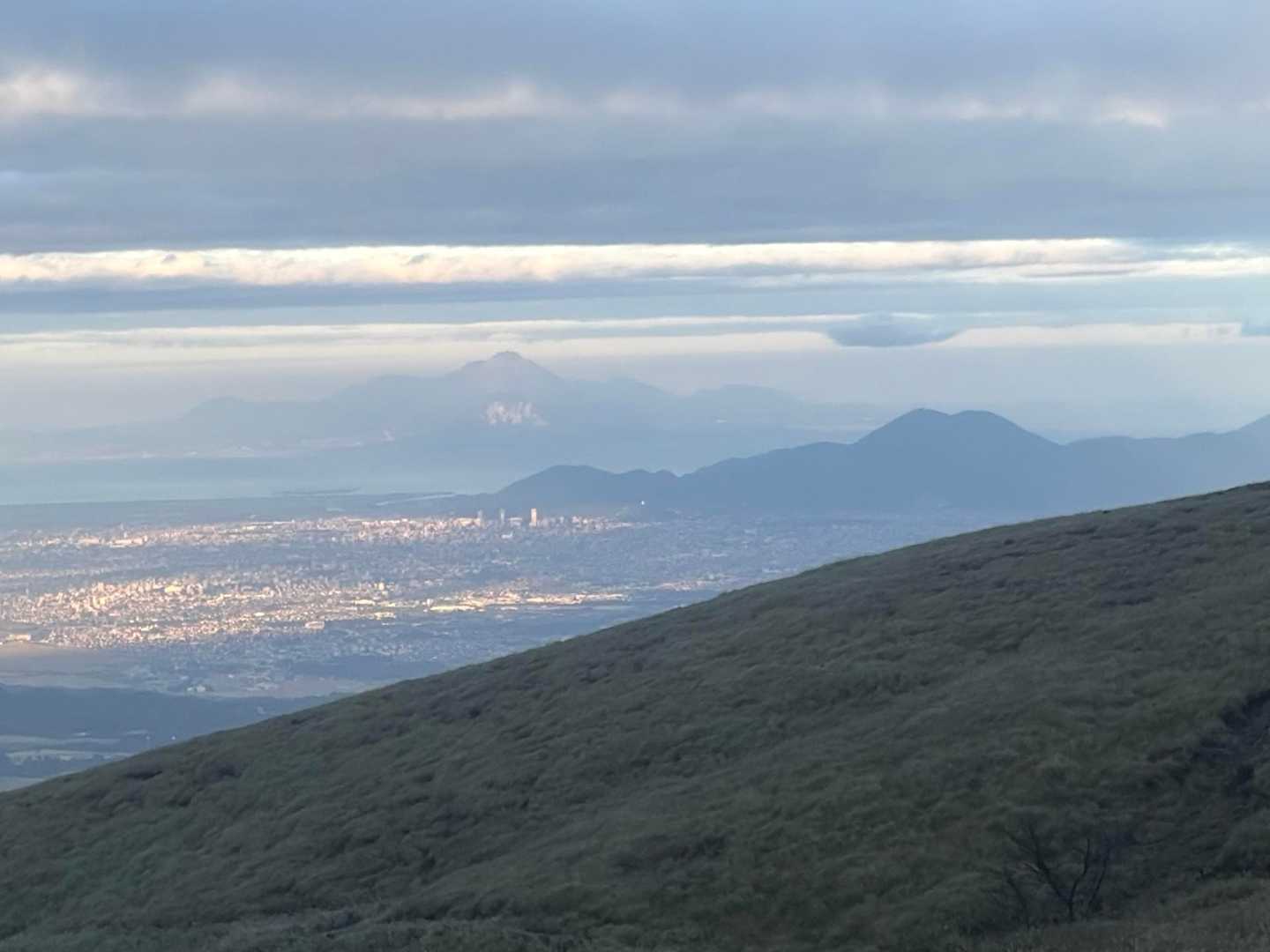 絶景アップで普賢岳見えてます⛰️