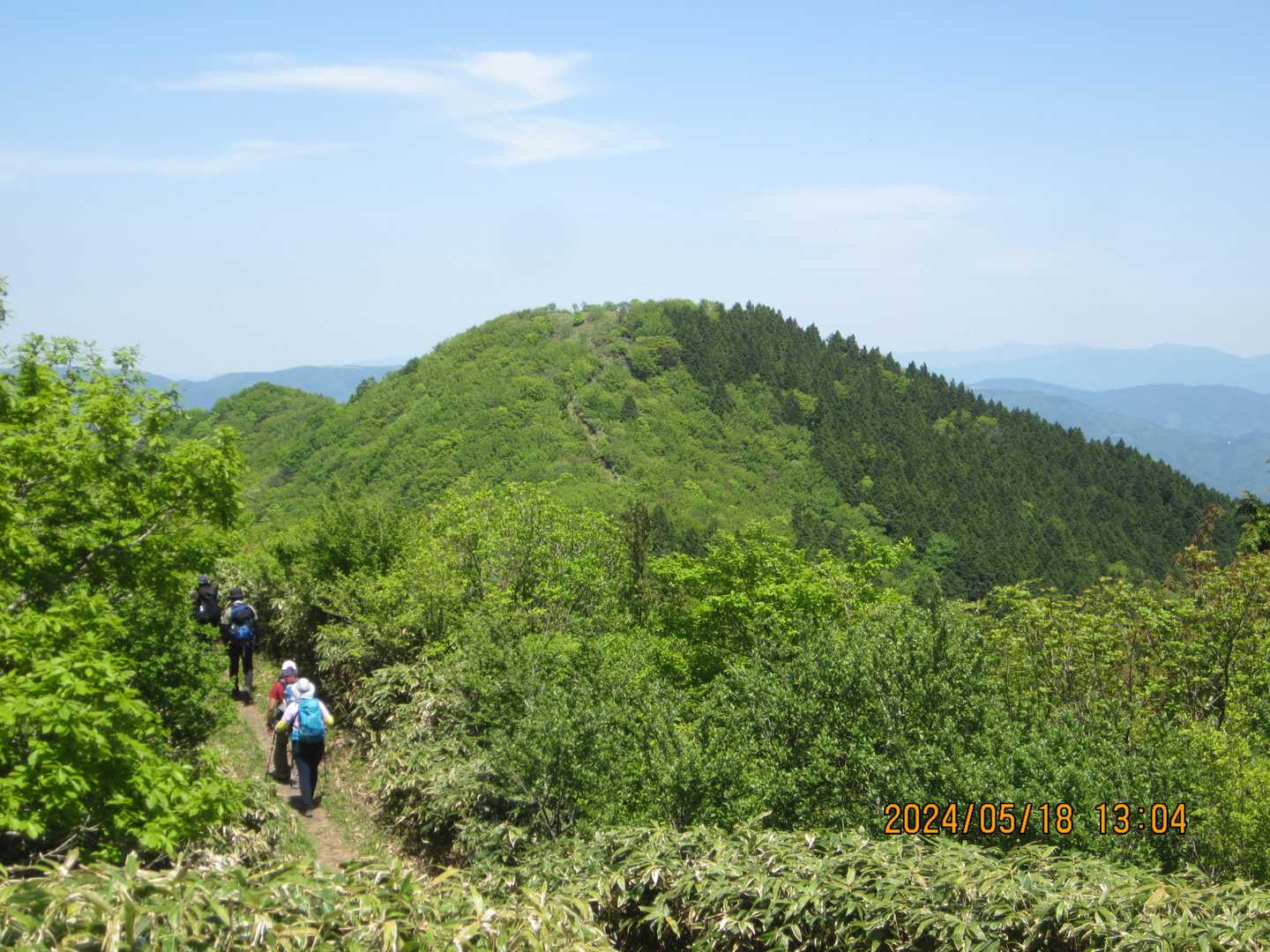 泉山が見えてきました