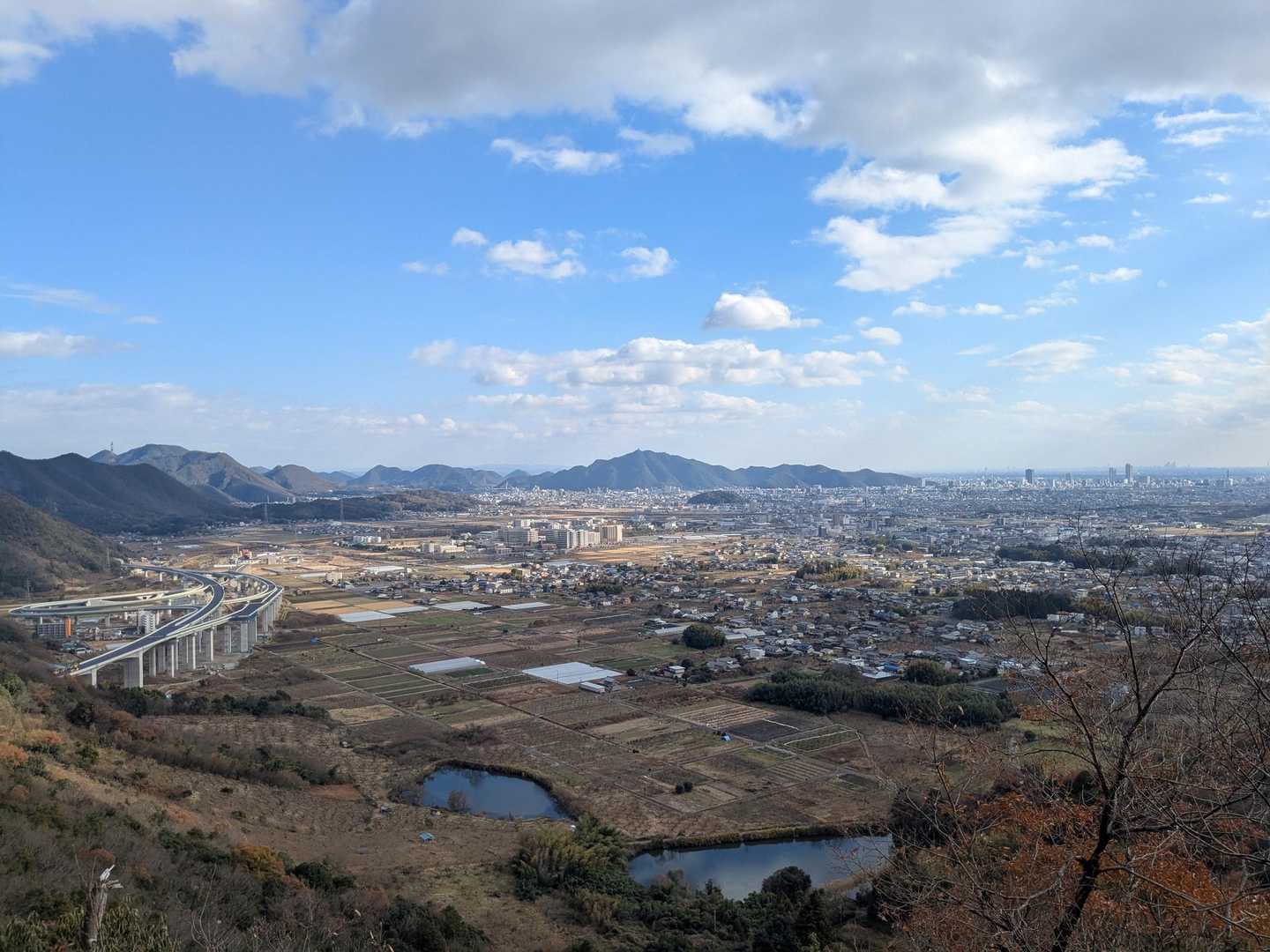 少し上がったポイントから再び東方面⤴️