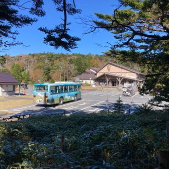 駐車場まで帰ってきました。