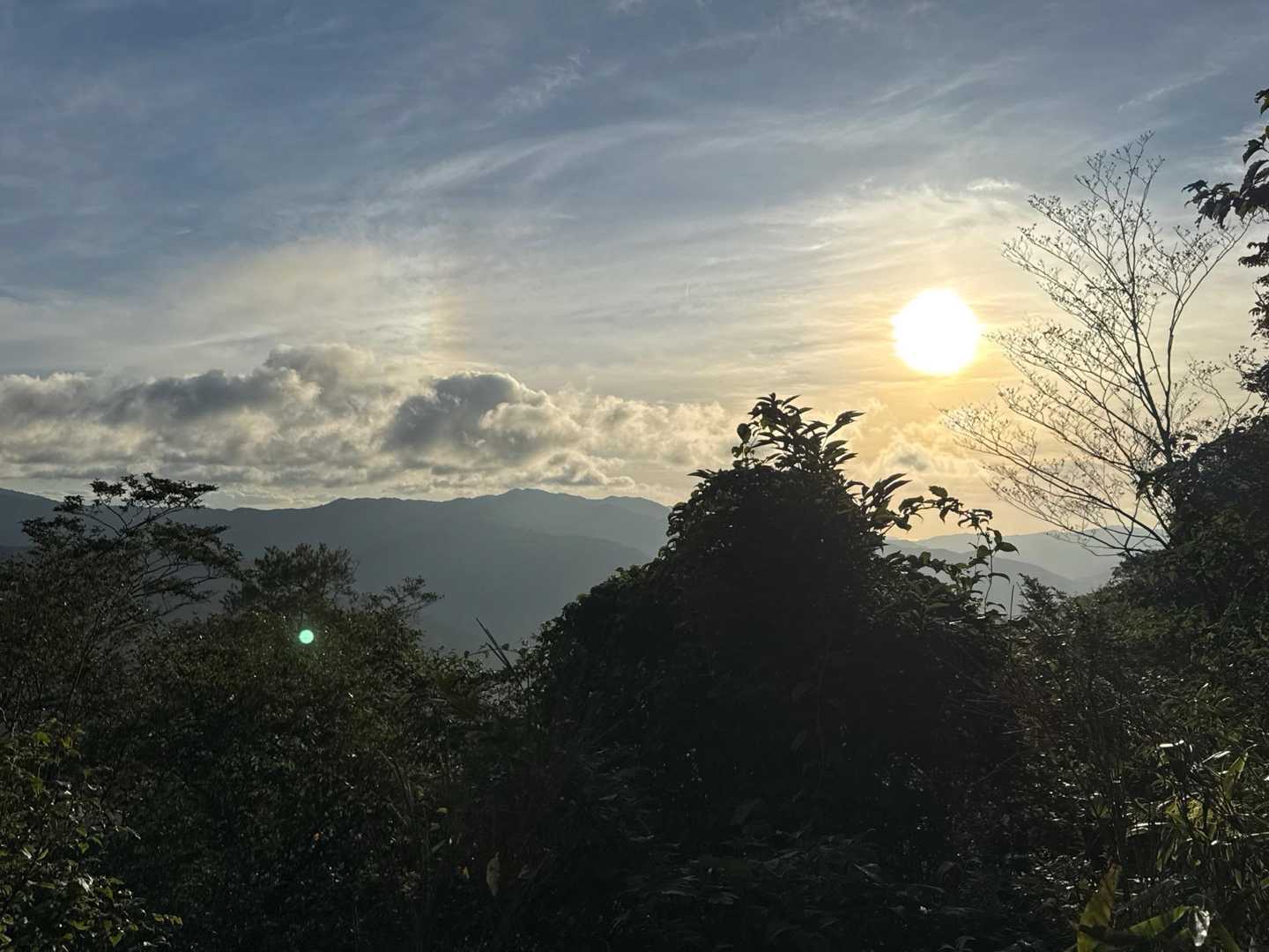 峰越登山口-椎葉越-烏帽子岳 往復コースの写真
