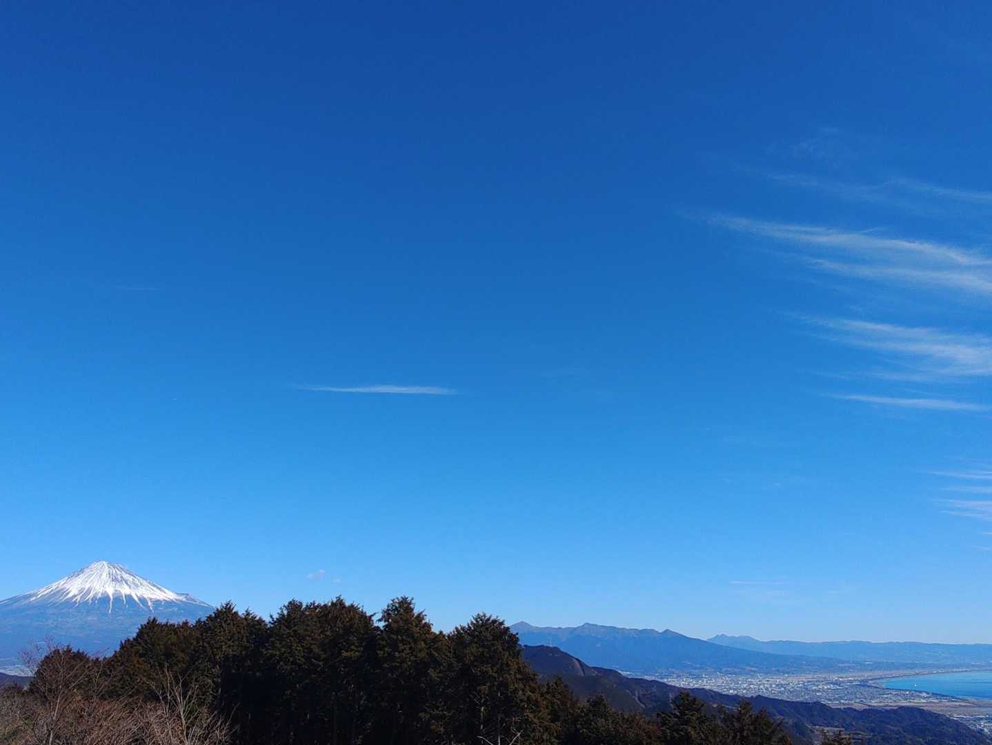 富士山と愛鷹山