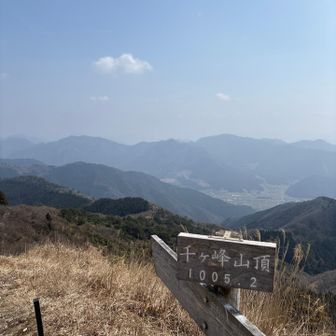 登ってきた道を振り返る