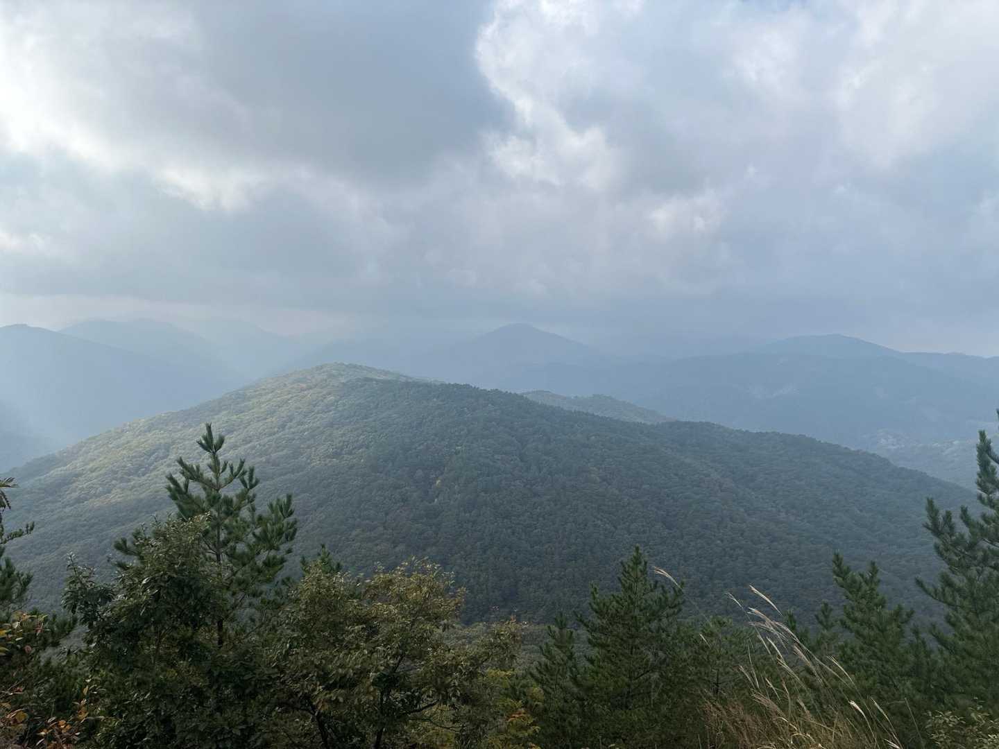 展望地より向こうの山
遠くはおそらく恐羅漢山