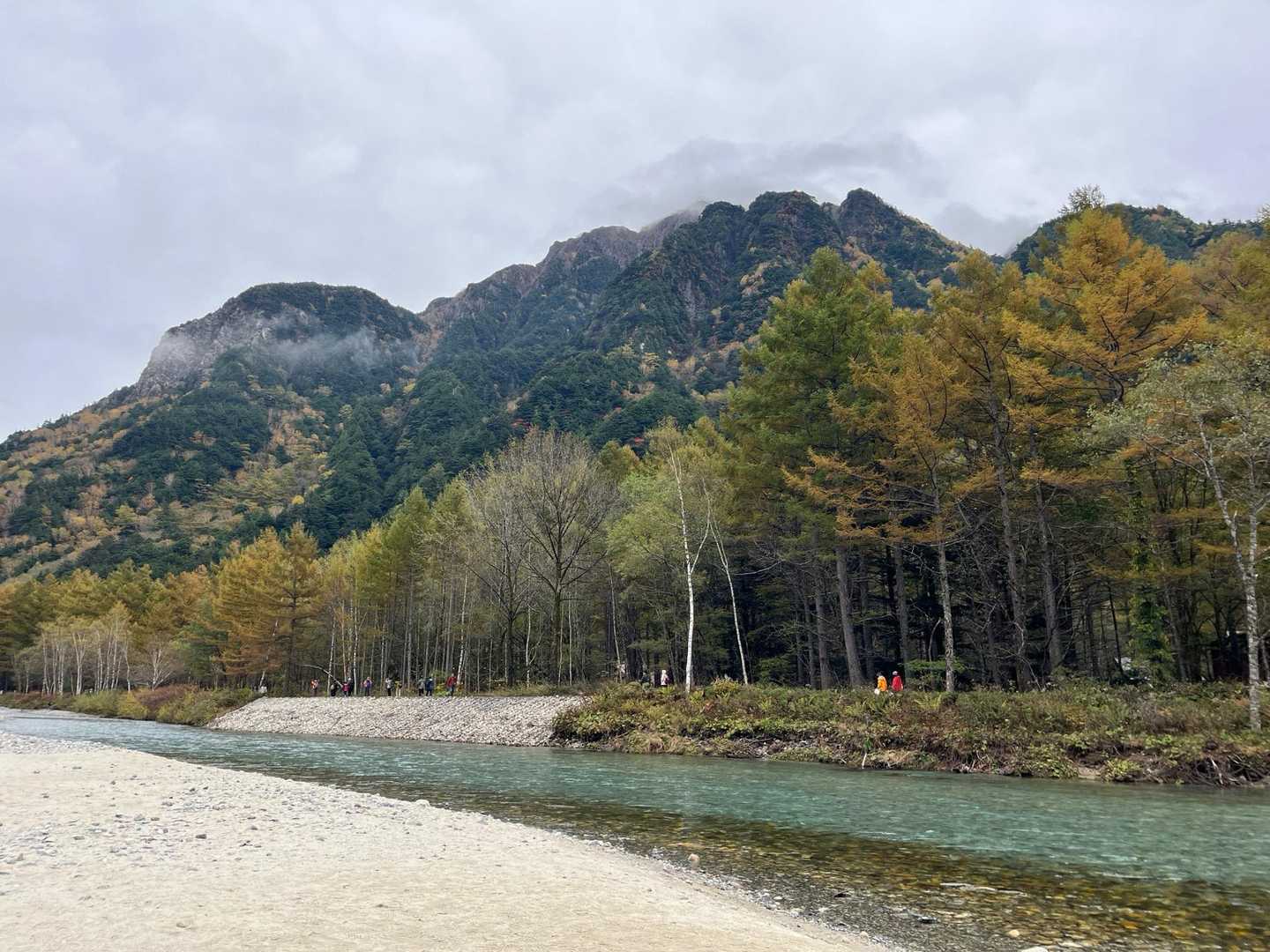 大正池バス停-大正池-大正池-田代池-上高地西穂高岳登山口 縦走コースの写真