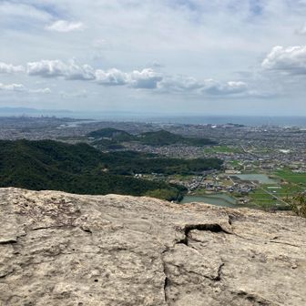 山頂からの景色