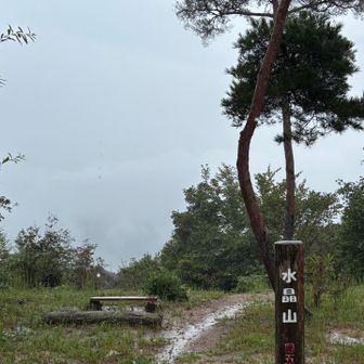 山頂〜☔️