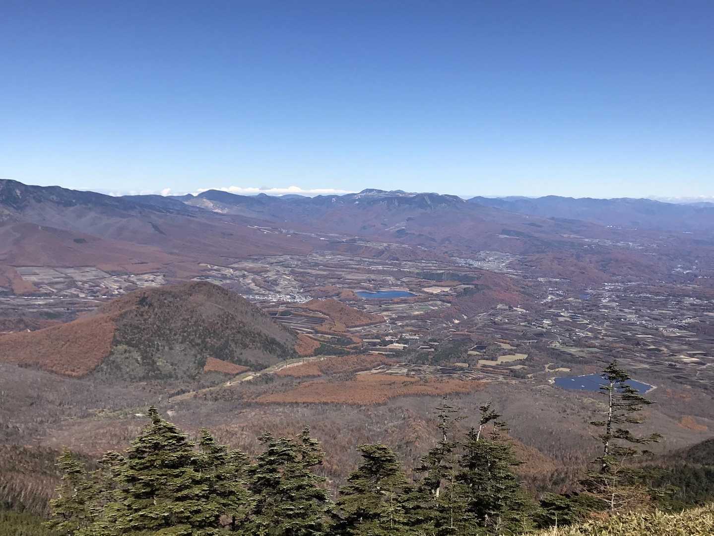 篭ノ登山 往復コースの写真