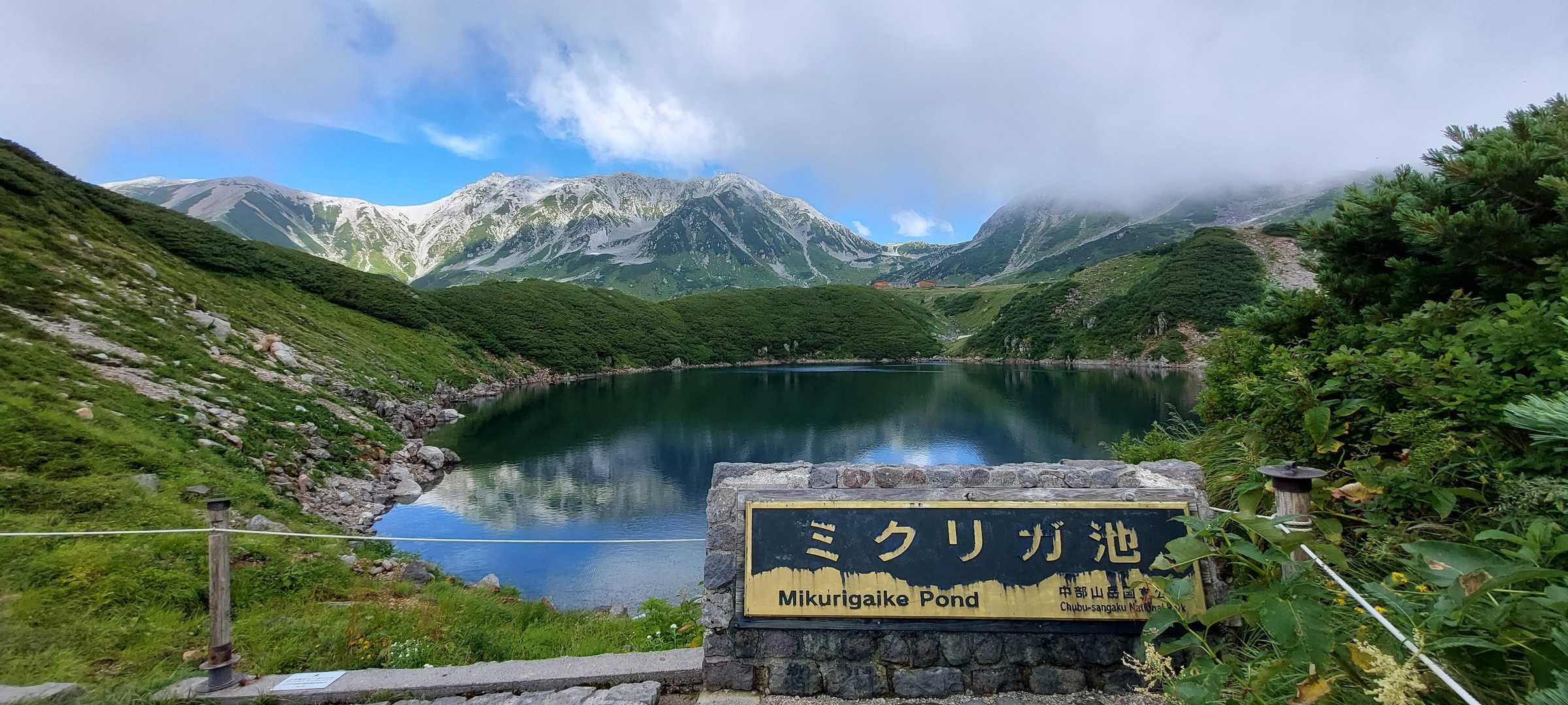 朝より写り込み悪し（( ´△｀)