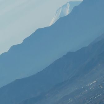 復路吾妻山⛰️山頂より富士山🗻