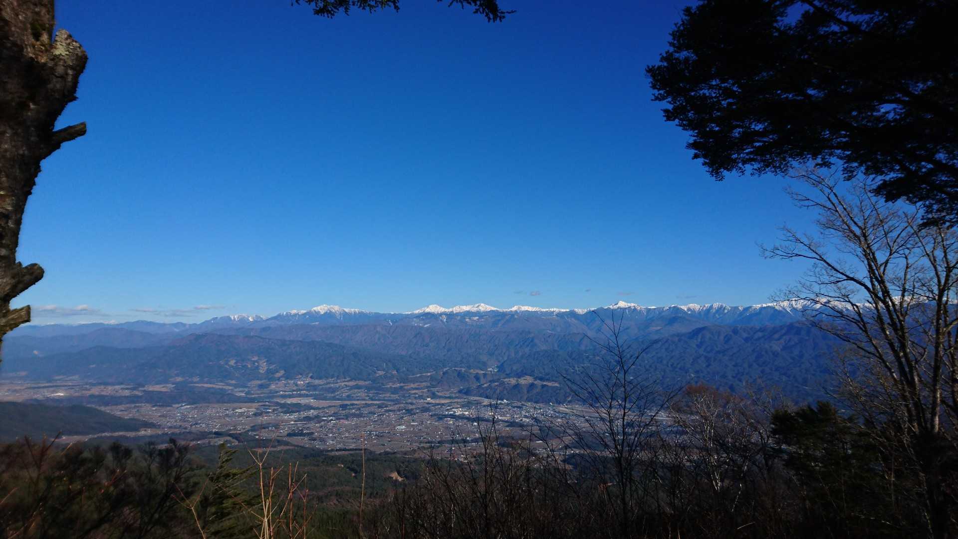 山頂到着‼️景色素晴らしい🎵