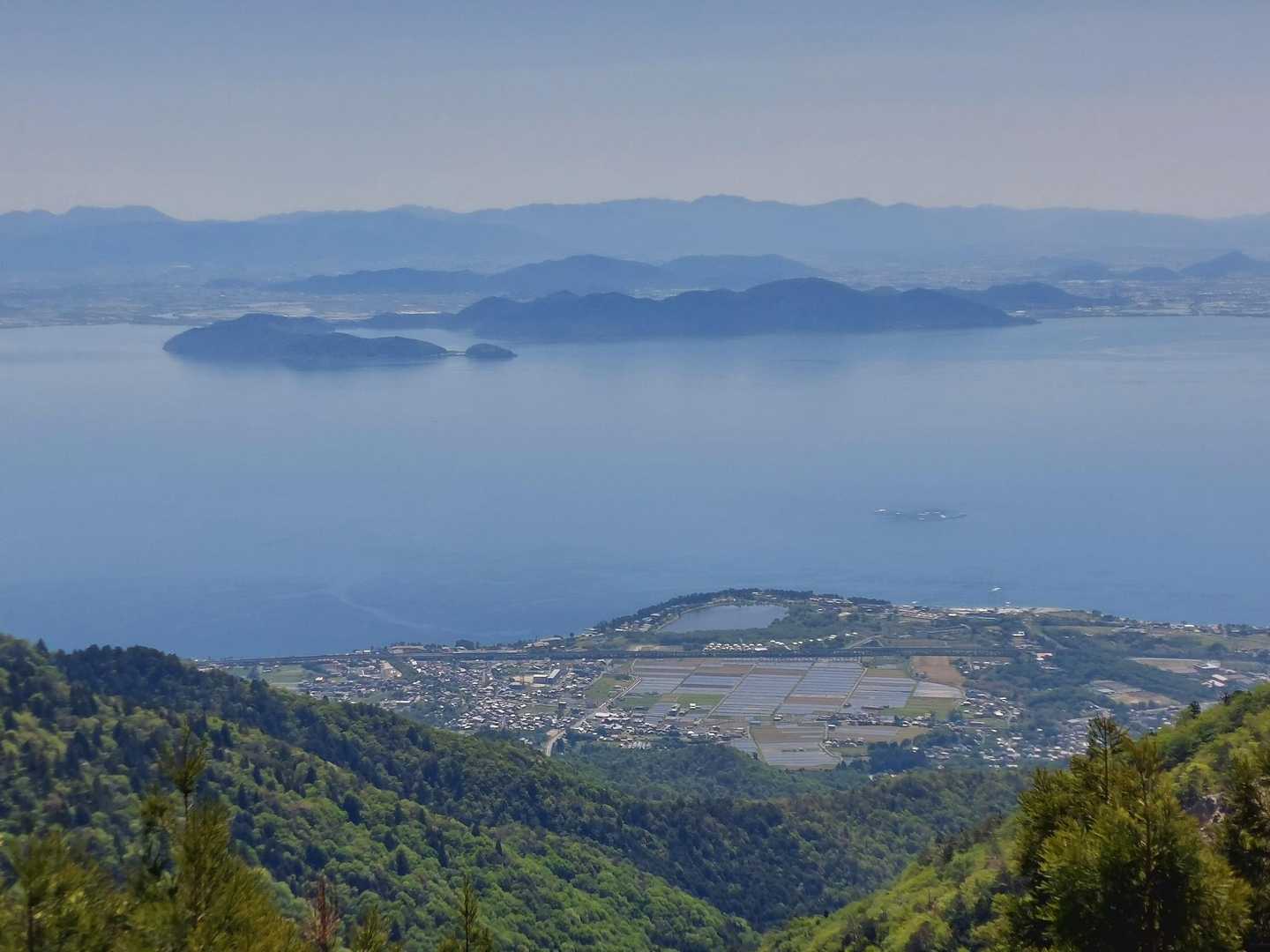 沖島が見えた🏝️