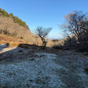 雲鳥峠
霜だらけ(-_-;)
