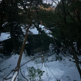 新高塚小屋着いた。
昨晩は15-20人いて上下各スペースは全て埋まってたそうです。