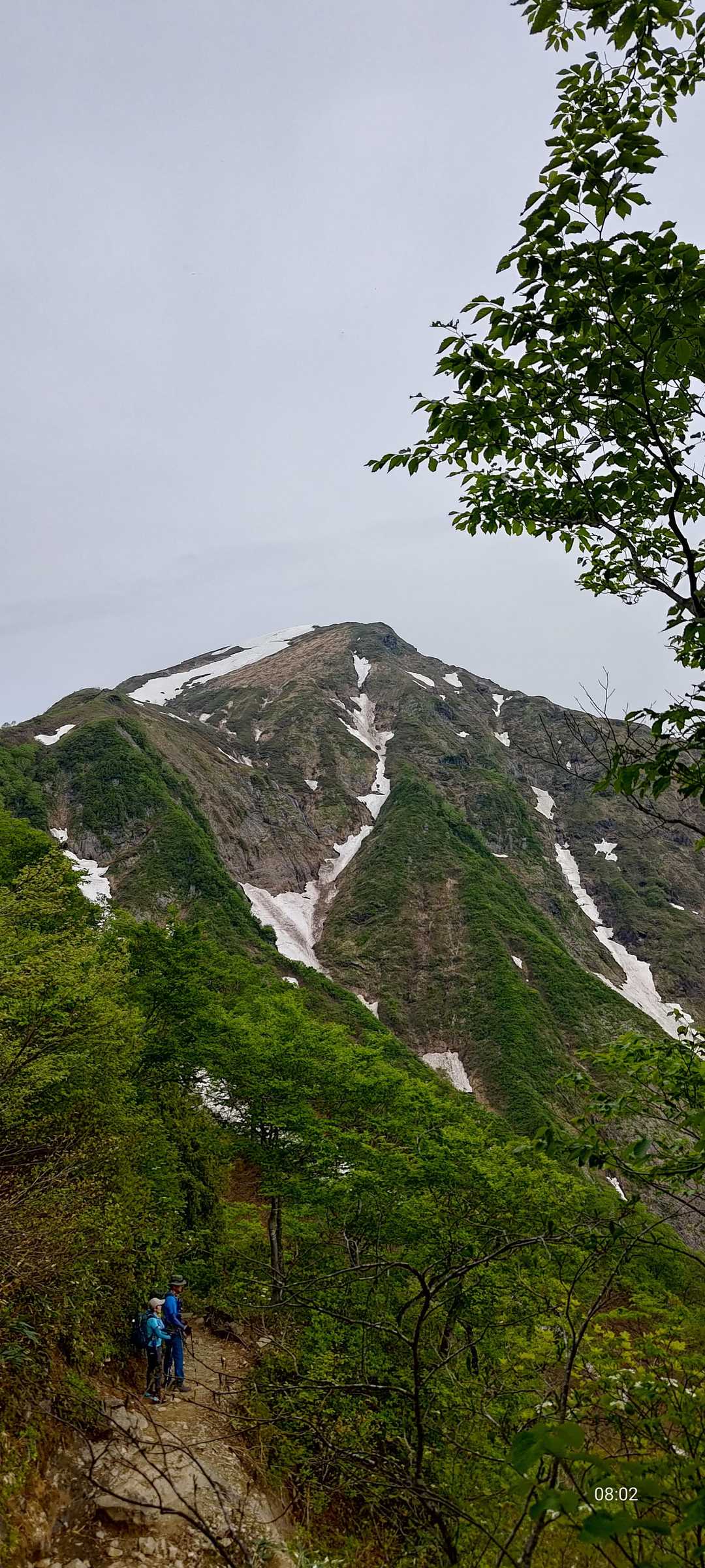 登山入口-熊穴沢ノ頭-天狗の留まり場 往復コースの写真