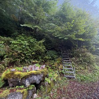穂高平小屋までの近道らしい