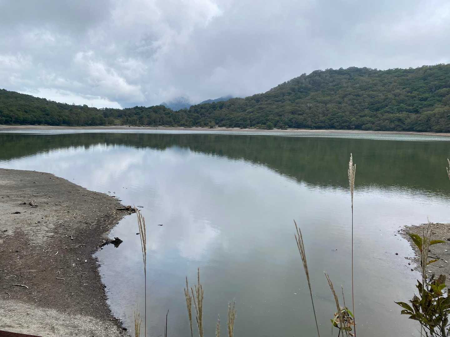 どんより曇り空…ちょっと晴れ間も。
