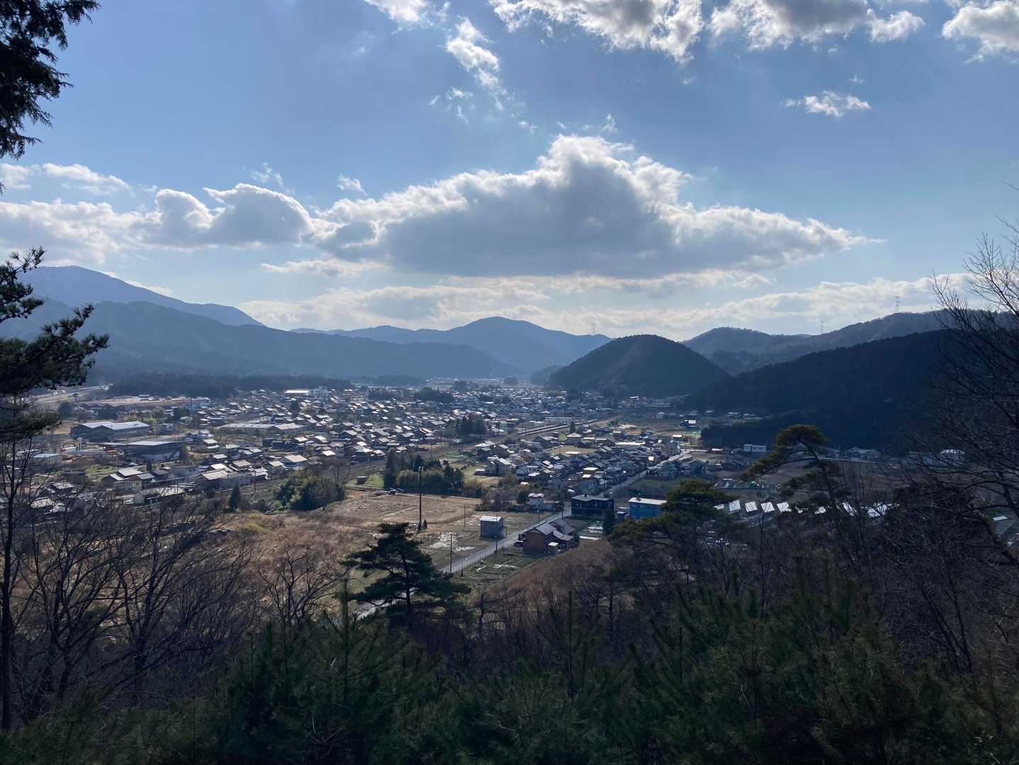 野瀬山 往復コースの写真