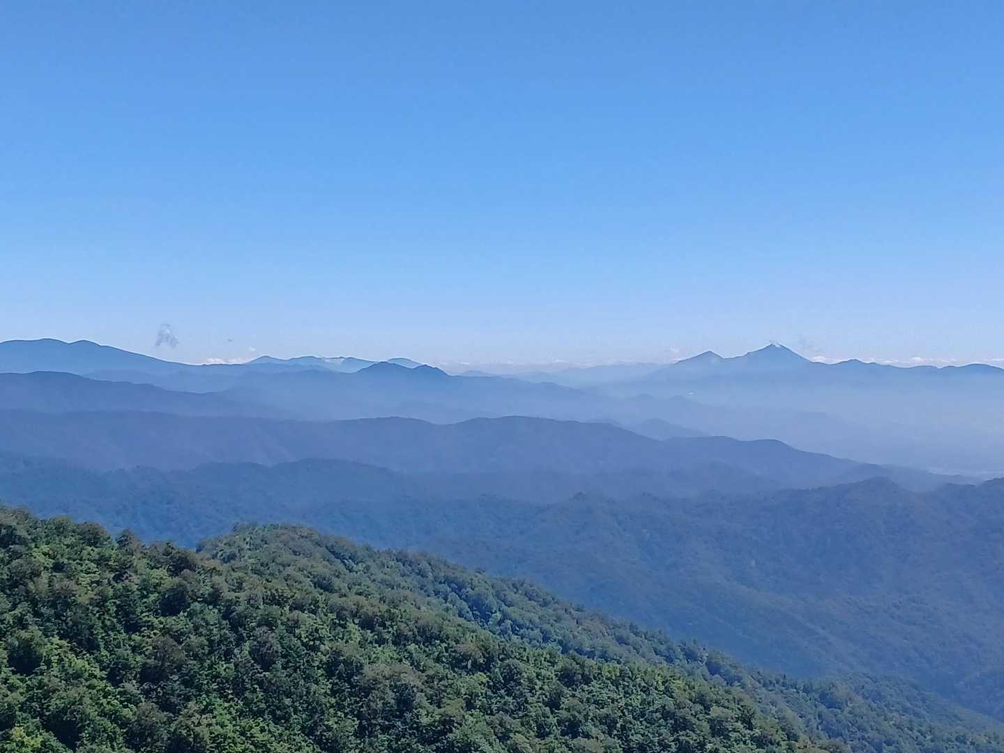 いい景色✨
磐梯山、安達太良山
