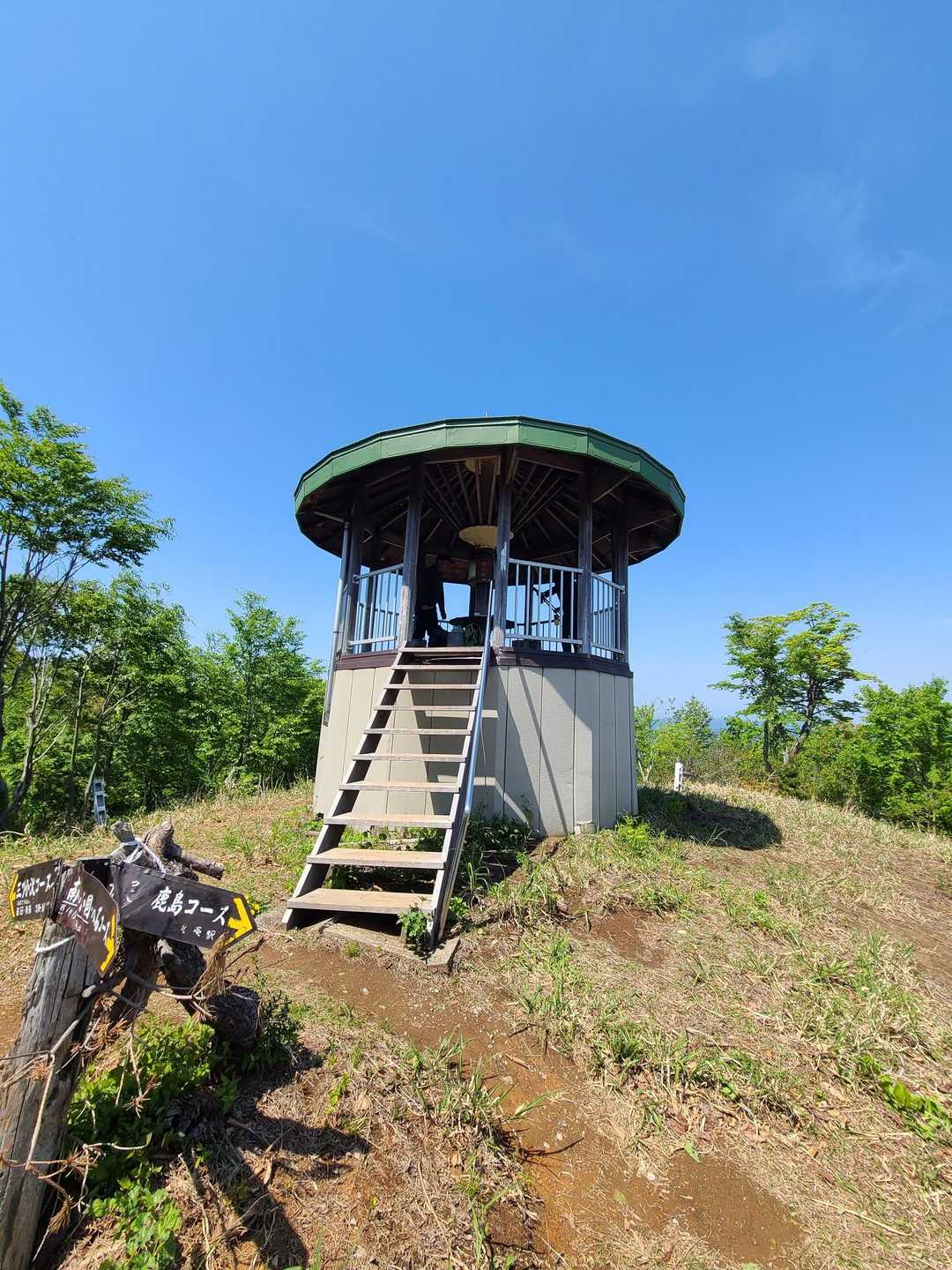 展望台
赤尾八石山