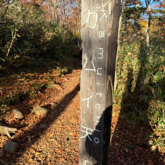 カムイ天上から少し歩くと