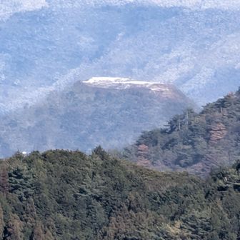 黒井城址、ノロシの距離感。
