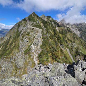 主峰へ向かいます💪
