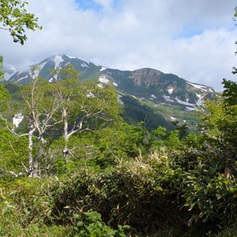 火打山が見えたよ
