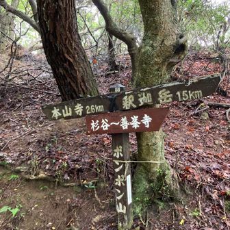 ポンポン山の表示出てきた！