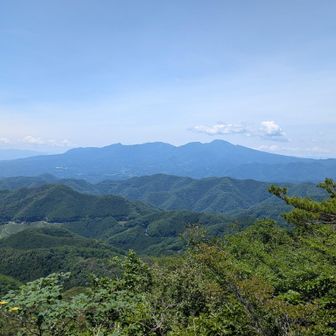 第一展望台から📸裾野は長し赤城山を🧐