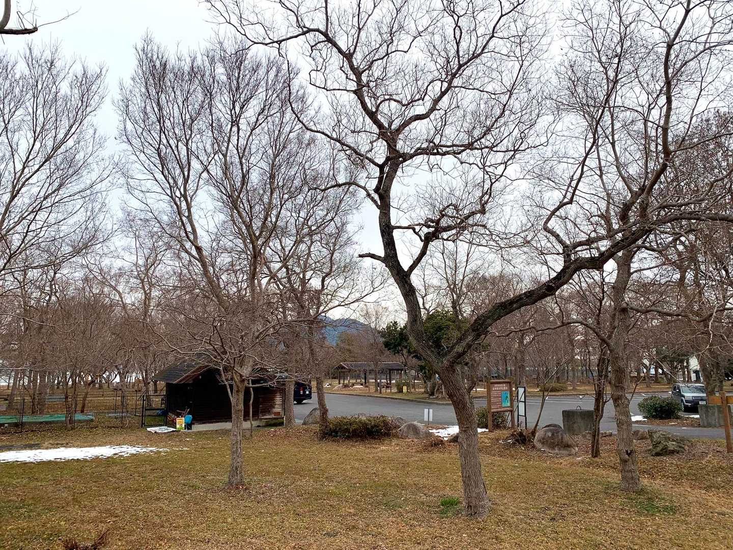 園地に戻りました。

これで、近江八幡市内のYAMAP登録の山は、後は、沖島内の４座を残すのみとなりました（YAMAP開始後で）。

さあ、次のピーク目指して、栗東市まで移動しましょう。