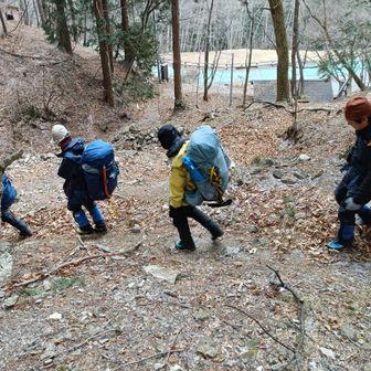 道路が見えてきた