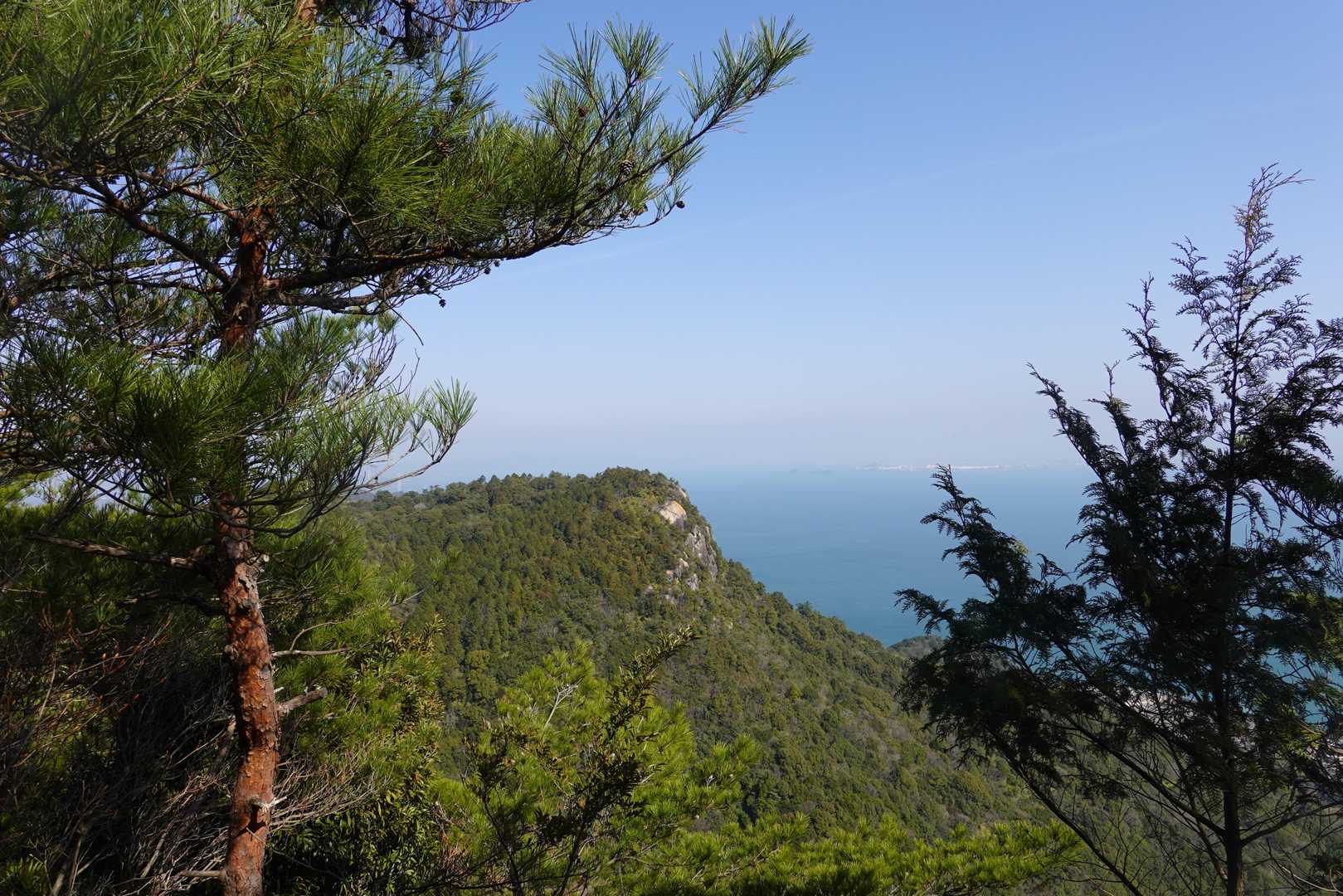 蕗岳山頂