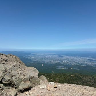 山頂です。