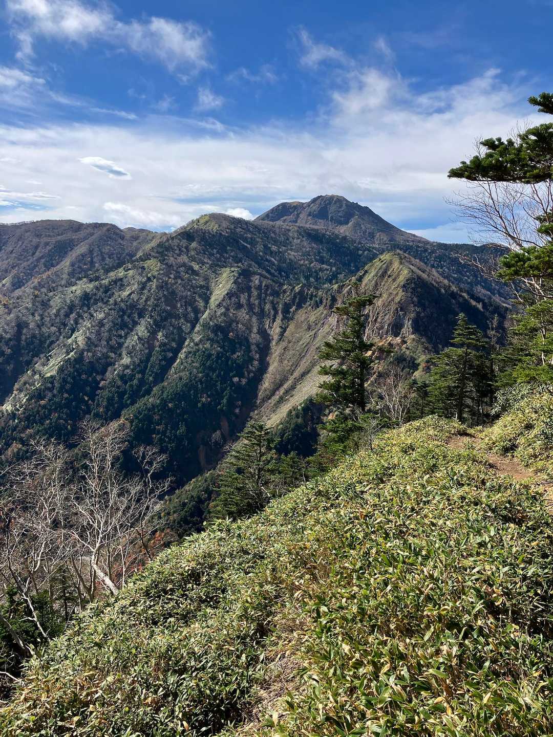 雲も取れて奥白根山⛰️バッチリ