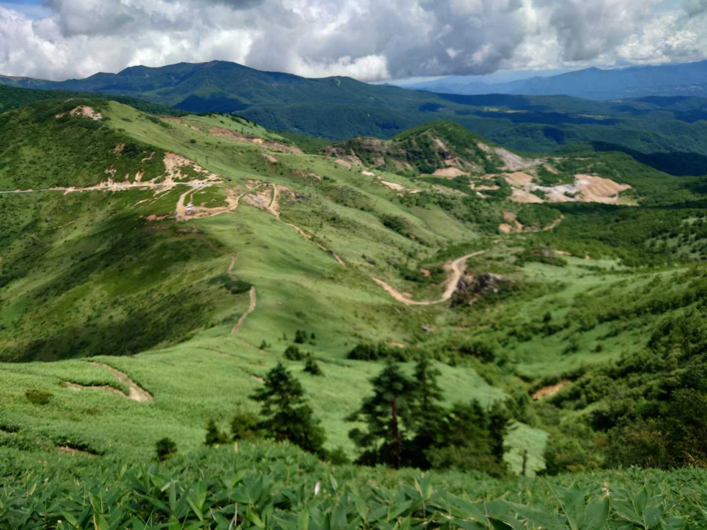 毛無山-御飯岳-毛無峠-破風岳-土鍋山 周回コースの写真