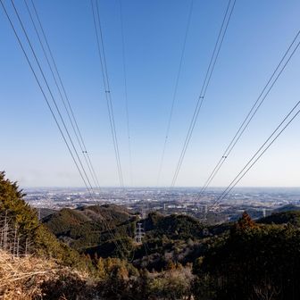 途中展望が拓ける場所に寄り道