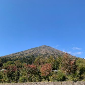 県営湖畔第一駐車場から
